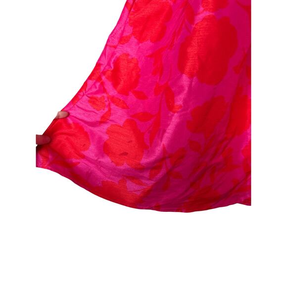 Kate Spade NWOT Classic Rose Peplum Midi Dress - Picture 7 of 7